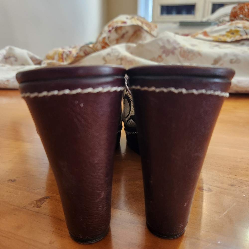 Coach Patchwork Clogs - image 6